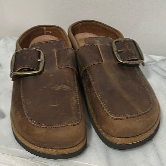White mountain bueno brown leather Slip-On Shoes Sz 11 unisex NEW no box main image 4